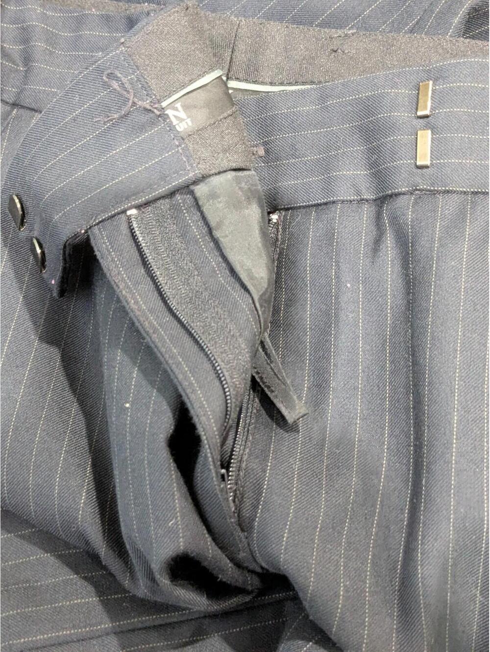 Anne Klein Women’s Pinstripe Wide-Leg Suit Pants, Size 8 - Picture 8 of 9